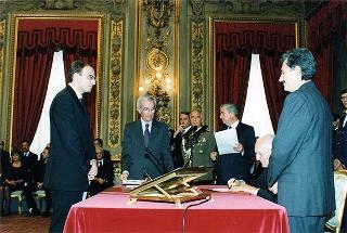Giuramento dei ministri del Governo D'Alema