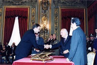 Giuramento dei ministri del Governo D'Alema