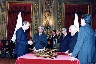 Giuramento dei ministri del Governo D'Alema