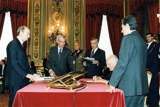 Giuramento dei ministri del Governo D'Alema