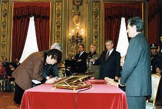 Giuramento dei ministri del Governo D'Alema