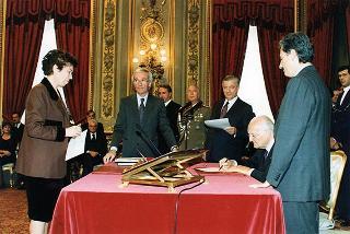 Giuramento dei ministri del Governo D'Alema