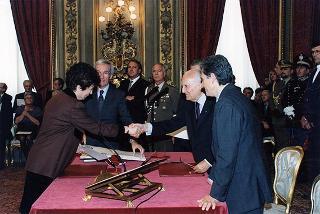 Giuramento dei ministri del Governo D'Alema