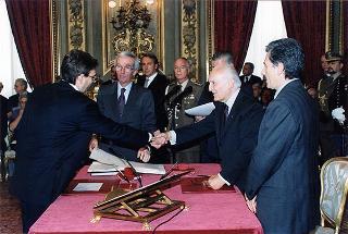 Giuramento dei ministri del Governo D'Alema