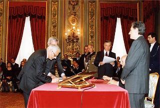Giuramento dei ministri del Governo D'Alema