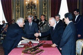 Giuramento dei ministri del Governo D'Alema