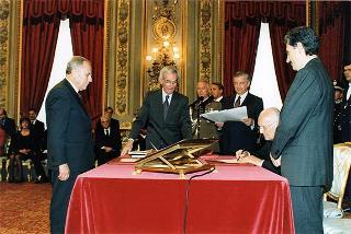 Giuramento dei ministri del Governo D'Alema
