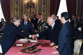 Giuramento dei ministri del Governo D'Alema