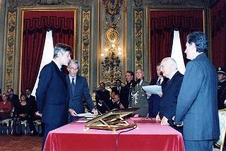 Giuramento dei ministri del Governo D'Alema