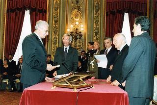 Giuramento dei ministri del Governo D'Alema