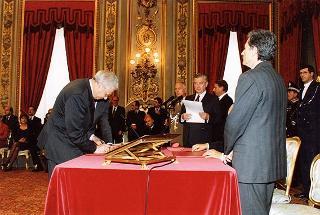 Giuramento dei ministri del Governo D'Alema