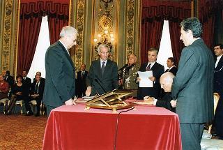 Giuramento dei ministri del Governo D'Alema