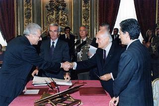 Giuramento dei ministri del Governo D'Alema