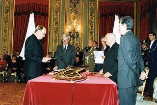 Giuramento dei ministri del Governo D'Alema