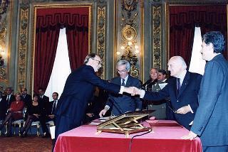 Giuramento dei ministri del Governo D'Alema