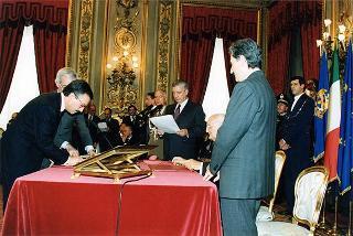 Giuramento dei ministri del Governo D'Alema