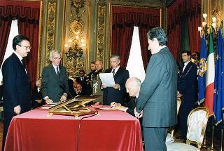 Giuramento dei ministri del Governo D'Alema