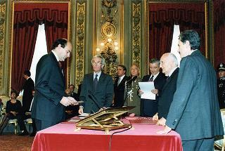 Giuramento dei ministri del Governo D'Alema