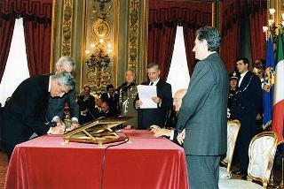 Giuramento dei ministri del Governo D'Alema