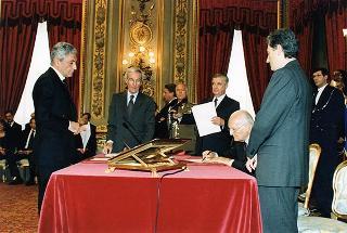 Giuramento dei ministri del Governo D'Alema