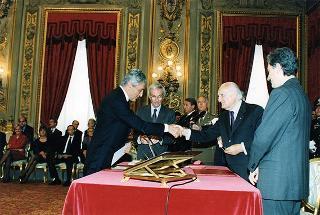 Giuramento dei ministri del Governo D'Alema