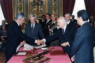 Giuramento dei ministri del Governo D'Alema