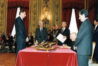 Giuramento dei ministri del Governo D'Alema