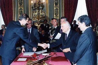 Giuramento dei ministri del Governo D'Alema
