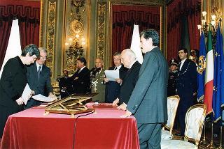 Giuramento dei ministri del Governo D'Alema