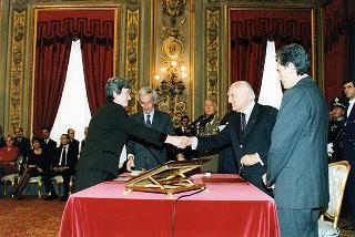 Giuramento dei ministri del Governo D'Alema