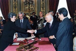 Giuramento dei ministri del Governo D'Alema