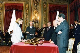Giuramento dei ministri del Governo D'Alema