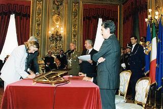 Giuramento dei ministri del Governo D'Alema