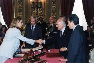 Giuramento dei ministri del Governo D'Alema