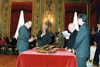 Giuramento dei ministri del Governo D'Alema