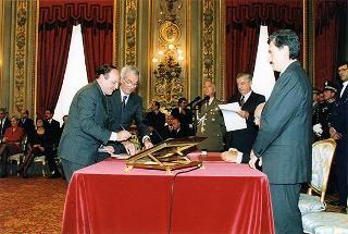 Giuramento dei ministri del Governo D'Alema