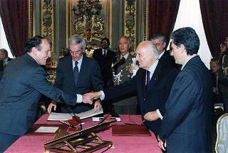 Giuramento dei ministri del Governo D'Alema