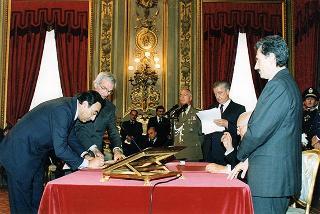 Giuramento dei ministri del Governo D'Alema
