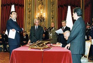 Giuramento dei ministri del Governo D'Alema