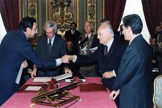 Giuramento dei ministri del Governo D'Alema