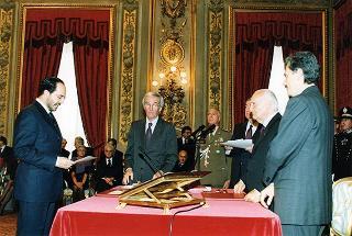 Giuramento dei ministri del Governo D'Alema