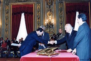 Giuramento dei ministri del Governo D'Alema