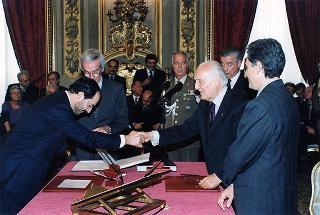Giuramento dei ministri del Governo D'Alema