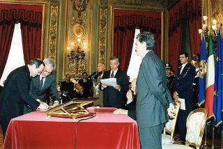 Giuramento dei ministri del Governo D'Alema
