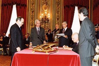Giuramento dei ministri del Governo D'Alema