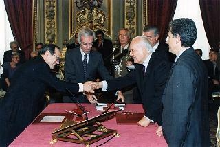 Giuramento dei ministri del Governo D'Alema