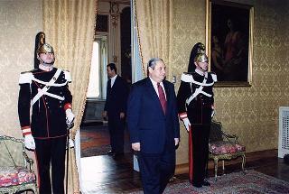 Incontro con il Presidente della Repubblica di El Salvador Armando Calderon Sol