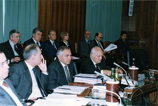 Roma, Palazzo dei Marescialli: intervento del Presidente della Repubblica alla seduta del CSM per l'elezione del nuovo primo presidente della Corte Suprema di Cassazione