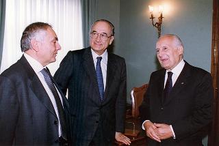 Roma, Palazzo dei Marescialli: intervento del Presidente della Repubblica alla seduta del CSM per l'elezione del nuovo primo presidente della Corte Suprema di Cassazione