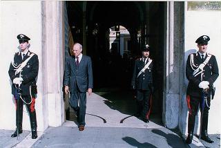 Roma, Palazzo dei Marescialli: intervento del Presidente della Repubblica alla seduta del CSM per l'elezione del nuovo primo presidente della Corte Suprema di Cassazione